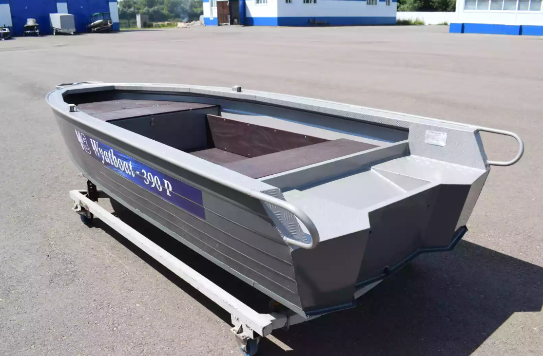 Алюминиевая лодка Wyatboat-390Р Fish в Челябинске
