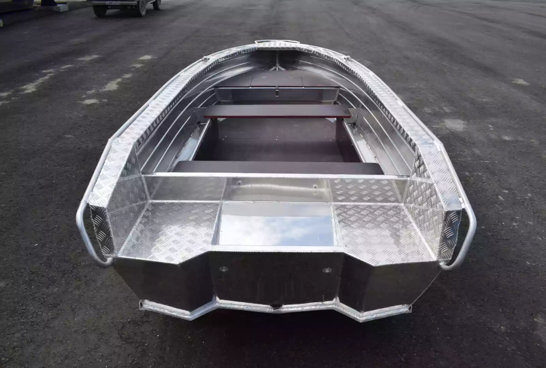 Алюминиевая лодка Wyatboat-390Р Увеличенный борт в Челябинске