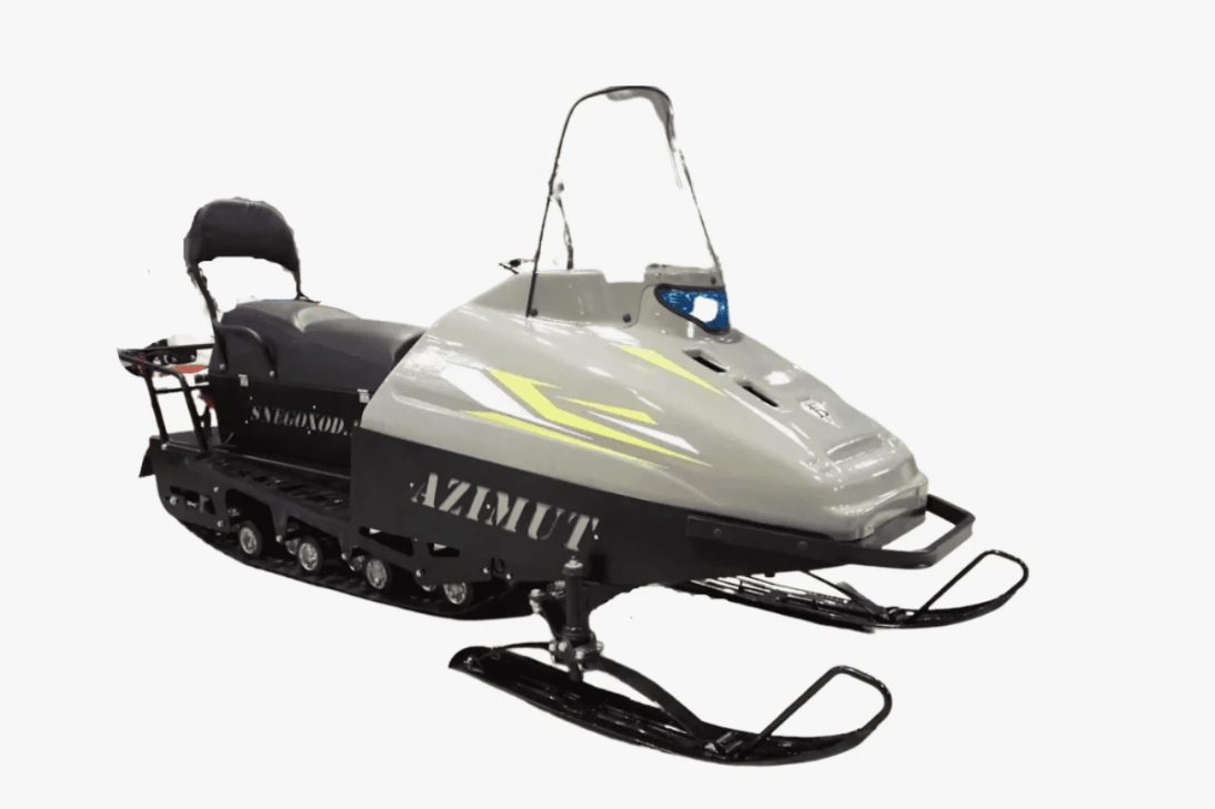 Миниснегоход Бурлак Азимут 24 л.с. , эл.запуск, реверс, тормоз гидравл, капот серый в Челябинске