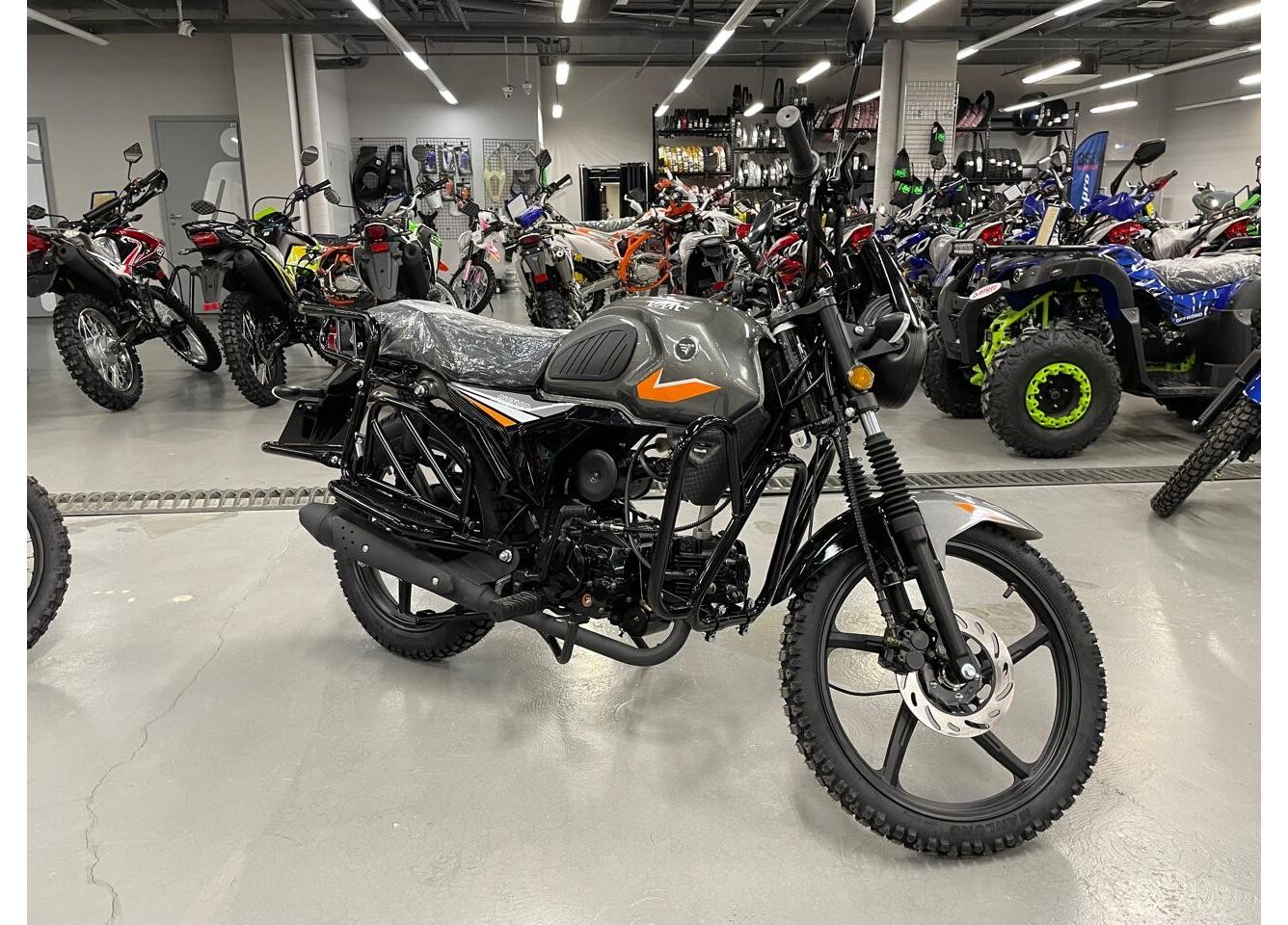 Мопед VMC NOVA 49сс (125сс) Led Full, дисковый тормоз, RKB RATO с баланс. валом, сигнализация в Челябинске