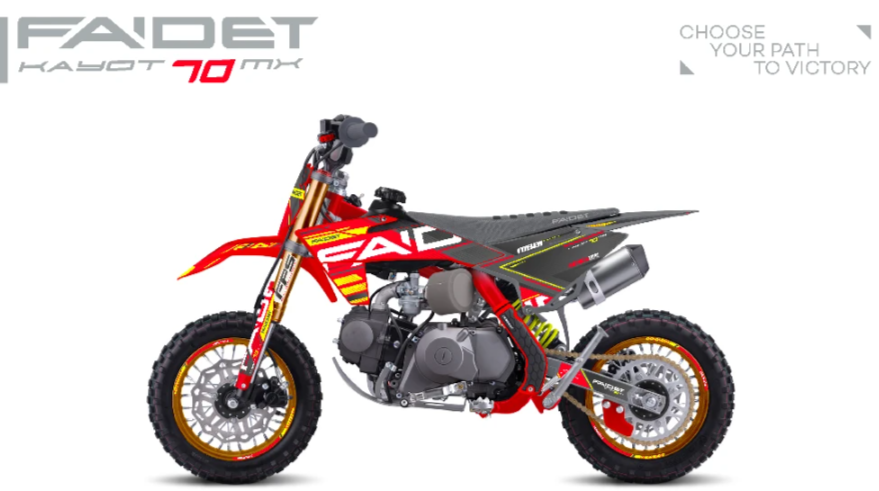 Питбайк FAIDET KAYOT 70 12/10 в Челябинске