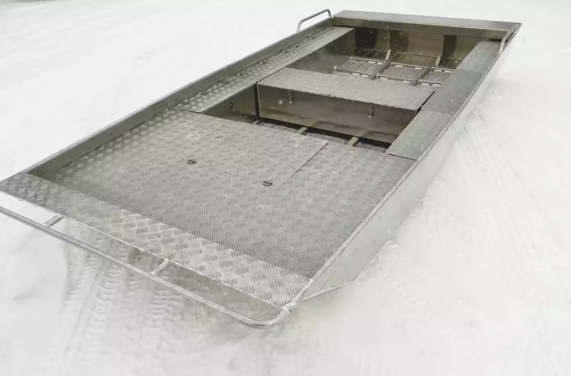 Алюминиевая лодка Wyatboat-390 Jonboat в Челябинске