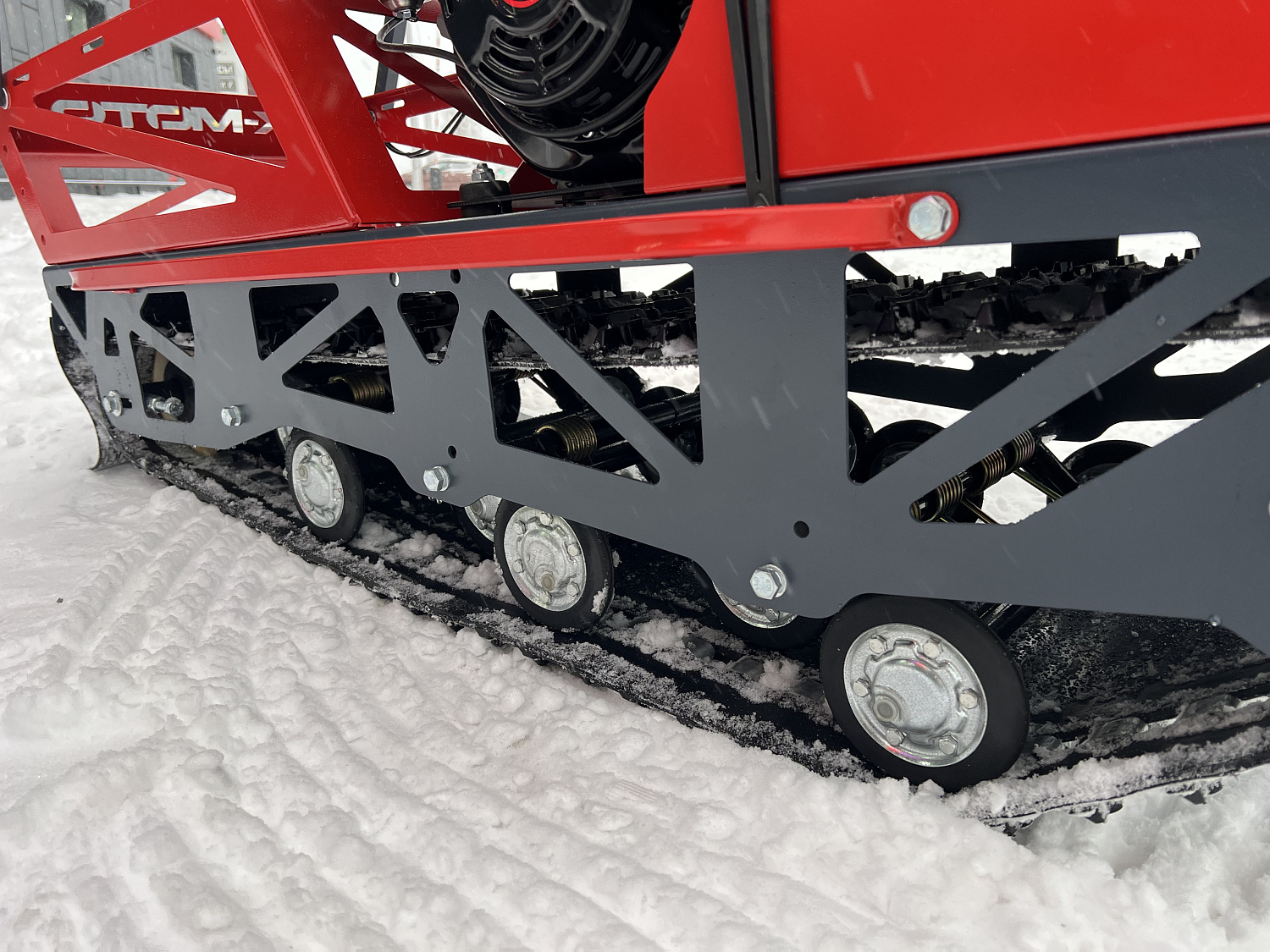 Мотобуксировщик EX-MOTO SNOWDOG S500 15л.с в Челябинске