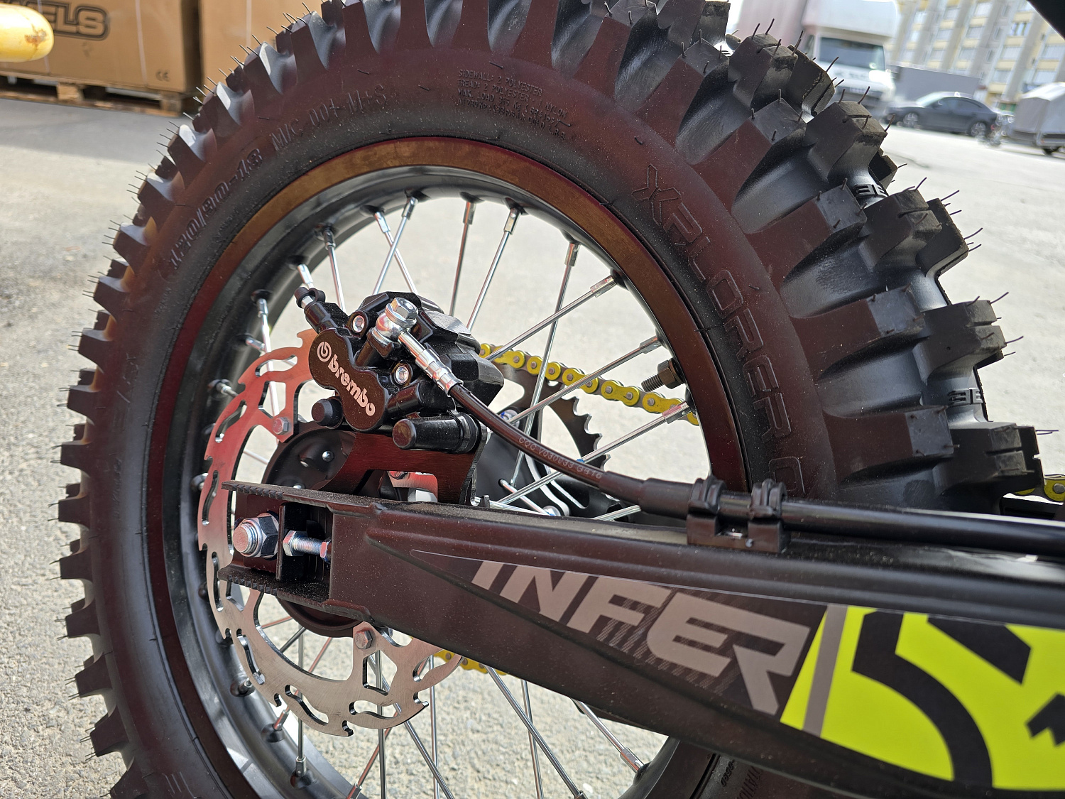 Кроссовый мотоцикл PROMAX INFERNO 380 (4 valves, 5 gears) в Челябинске