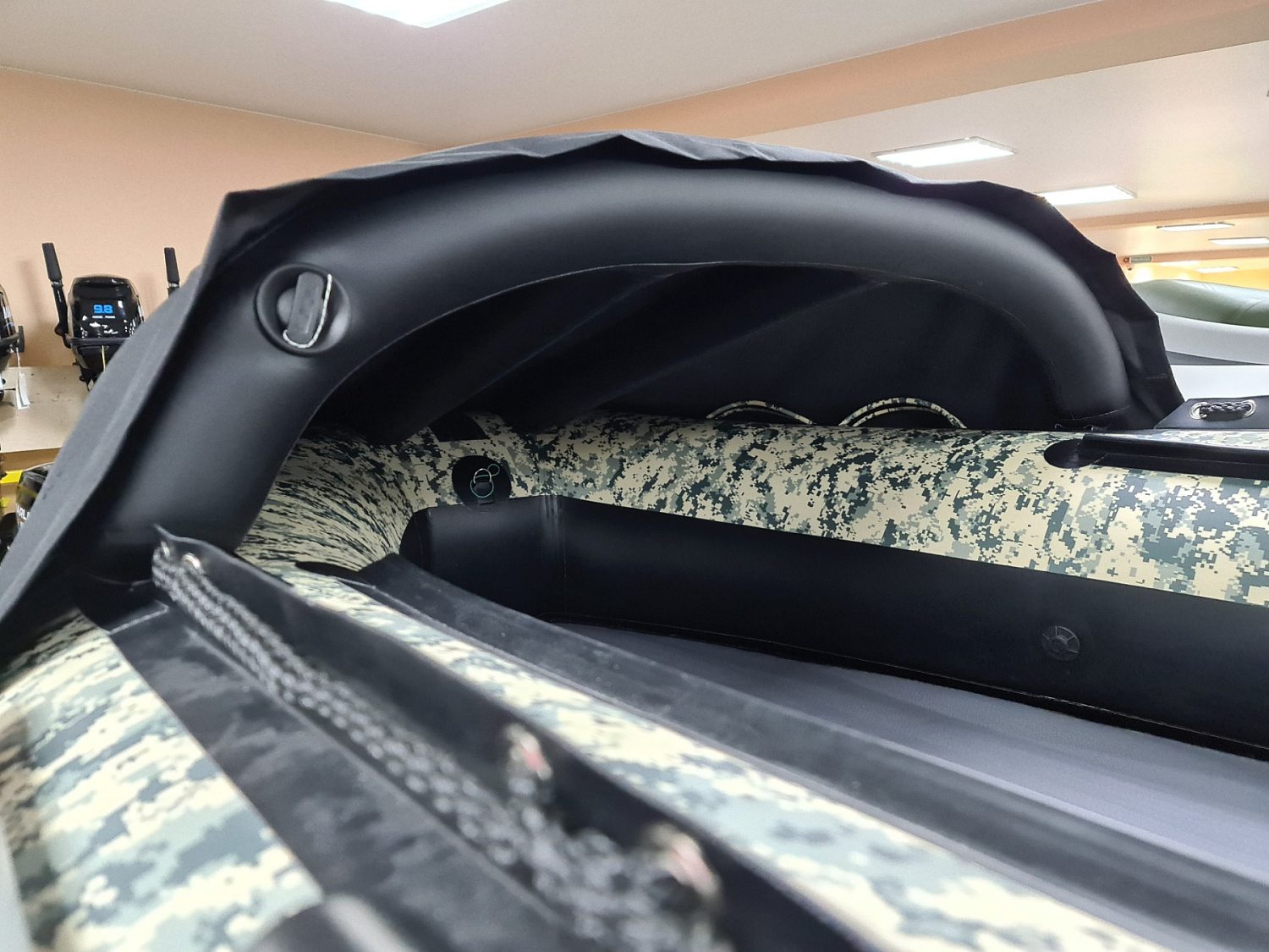 КОМПЛЕКТ НОСОВОГО ТЕНТА К ЛОДКЕ SMARINE AIR MAX 360 ЧЕРНЫЙ в Челябинске