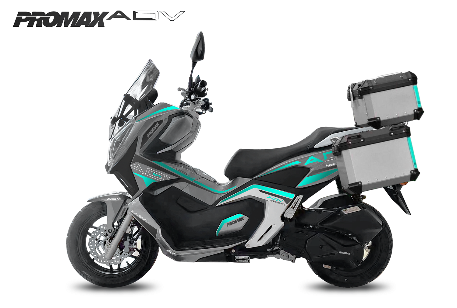 МаксиСкутер PROMAX ADV-Extra 250(49) (EFI, ABS, BOX, AUDIO) в Челябинске