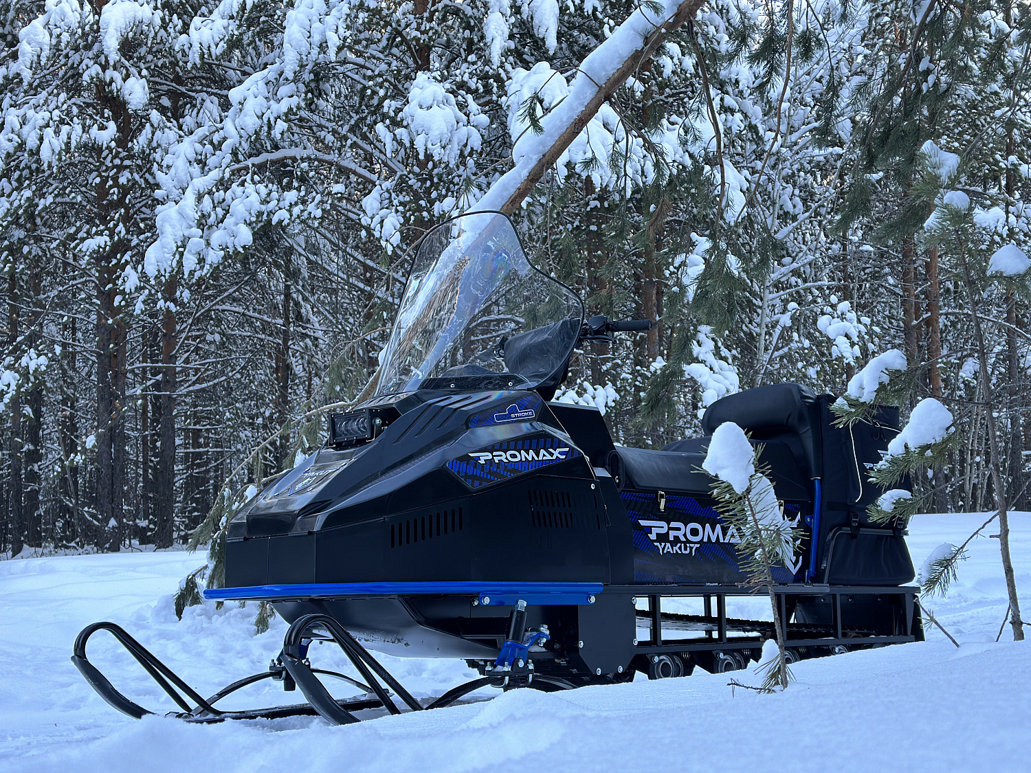 Снегоход PROMAX YAKUT 500 LONG 2.0 4T 27 в Челябинске